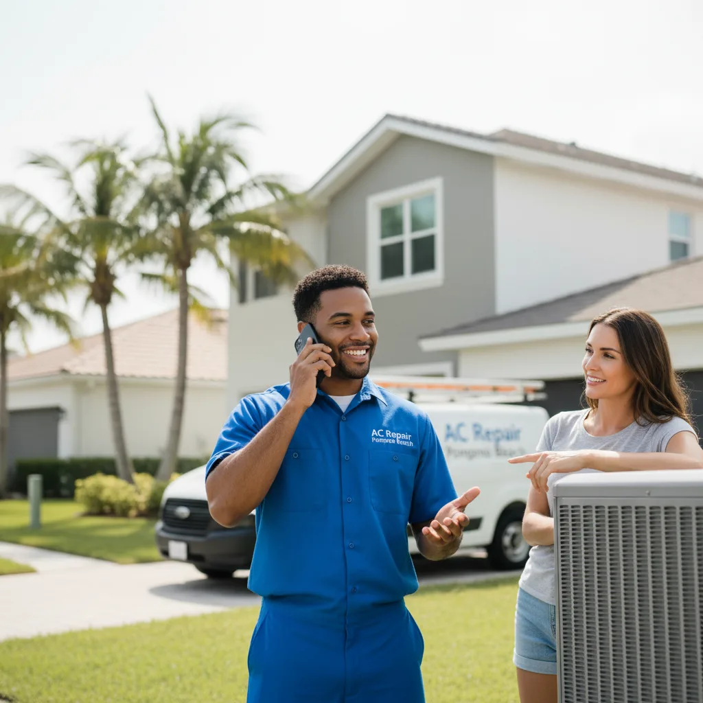 AC Repair Pompano Beach customer support in Higdon